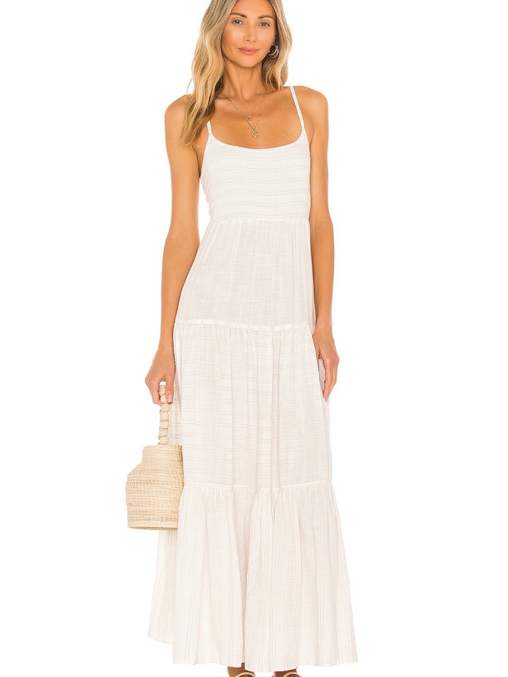 L Space Santorini Dress in Cream size Small